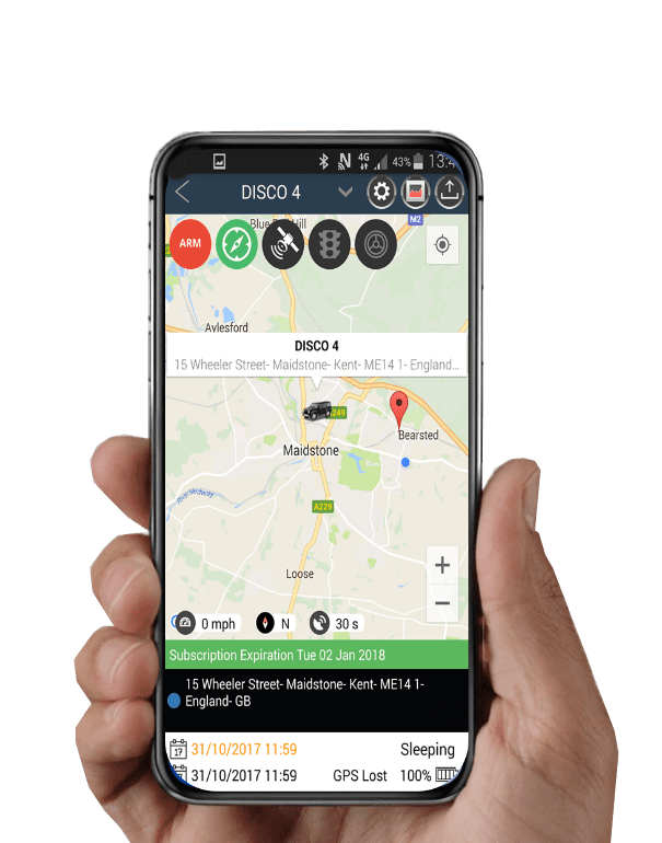 TrakGuard - Track Manager - S5 Plus Motorhome Tracker